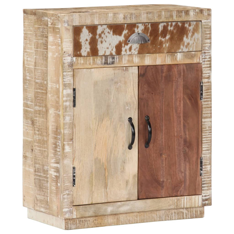 Solid Mango Wood Sideboard 23.6x11.8x29.5