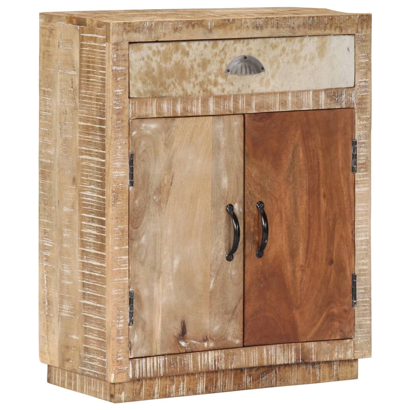 Solid Mango Wood Sideboard 23.6x11.8x29.5