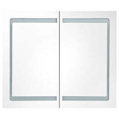 31.5x4.8x26.8 LED Mirror Cabinet for Bathroom