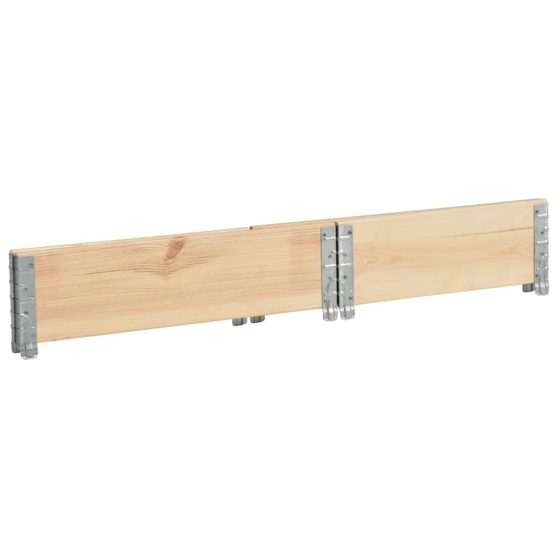 Durable Solid Pine Wood Pallet Collar 23.6x31.5