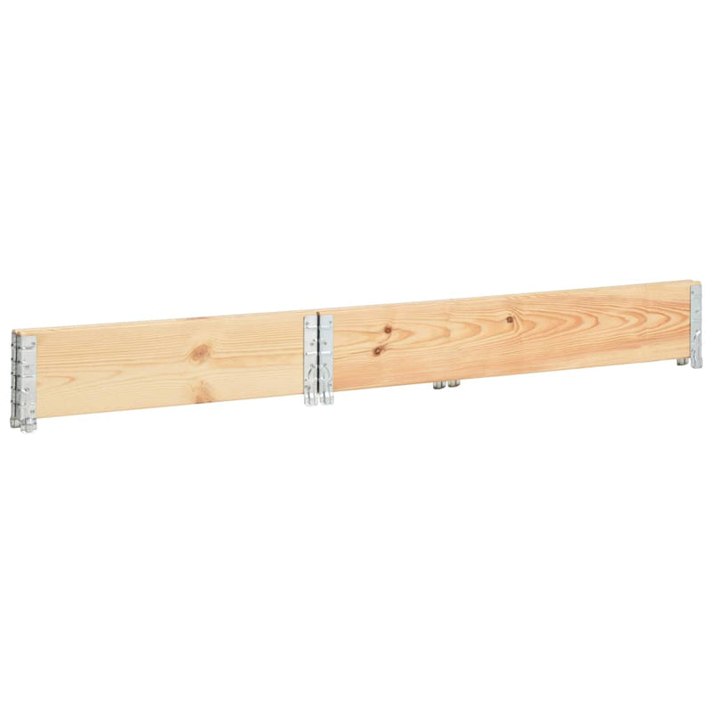 Durable Solid Pine Wood Pallet Collar 31.5x47.2