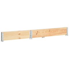 Durable Solid Pine Wood Pallet Collar 31.5x47.2