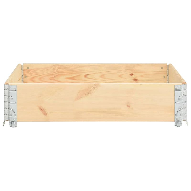 39.4x39.4 Pallet Collar Solid Pine Wood