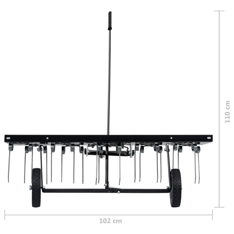 Efficient Scarifier for Ride-On Mower 39.4 Inches Ideal for Lawn