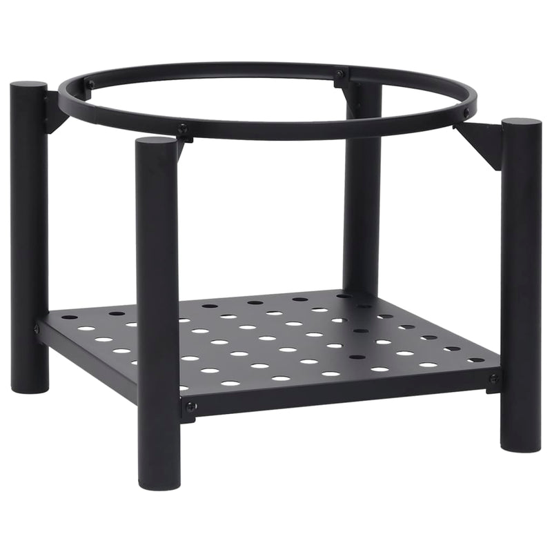 21.3"x21.3"x21.7" Steel Fire Pit with Poker Outdoor Heating