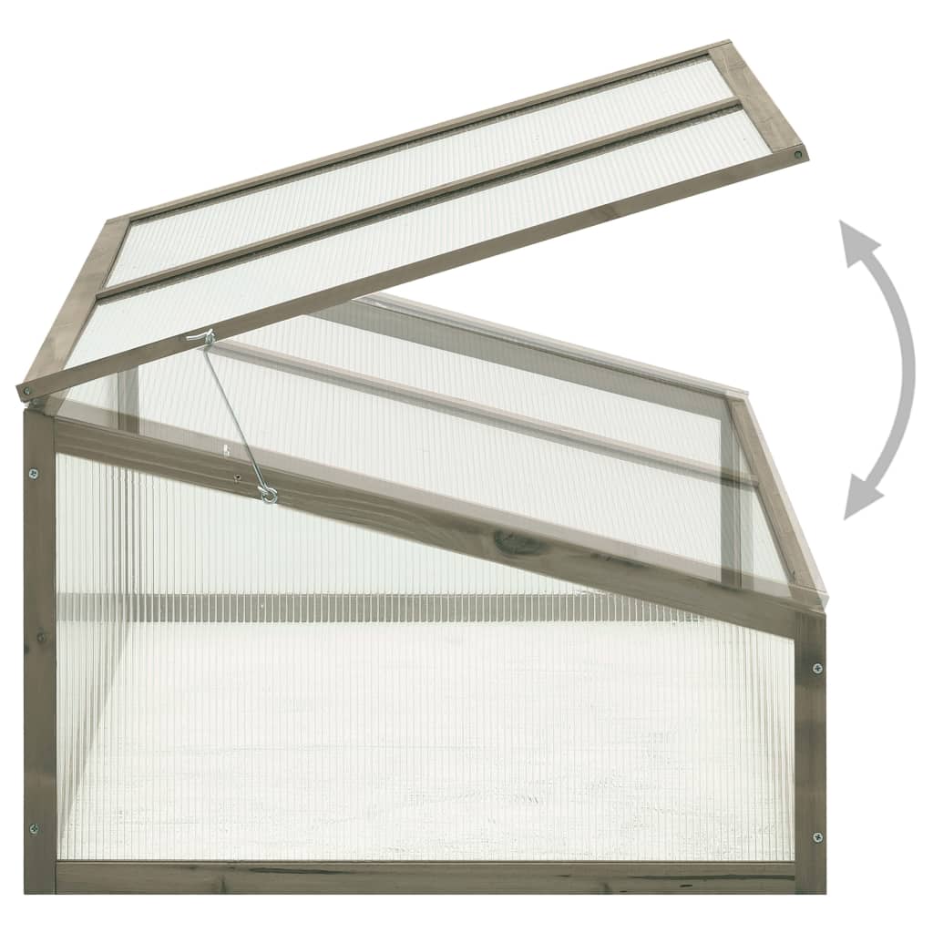 Firwood Greenhouse 39.4x25.6x15.7 in Durable Outdoor Plant Shelter