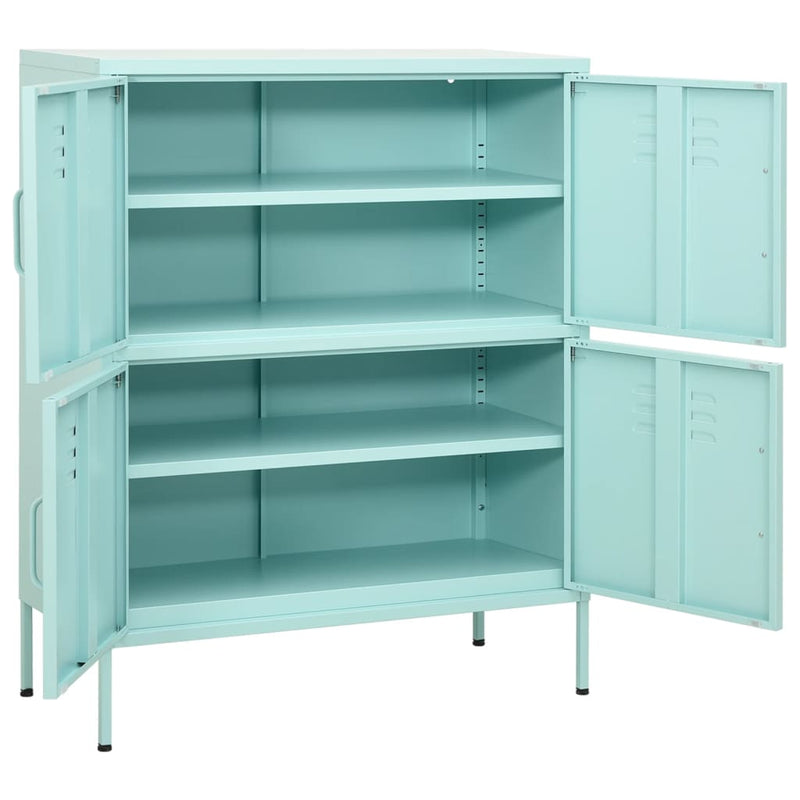 Storage Cabinet Mint 31.5x13.8x40 Steel