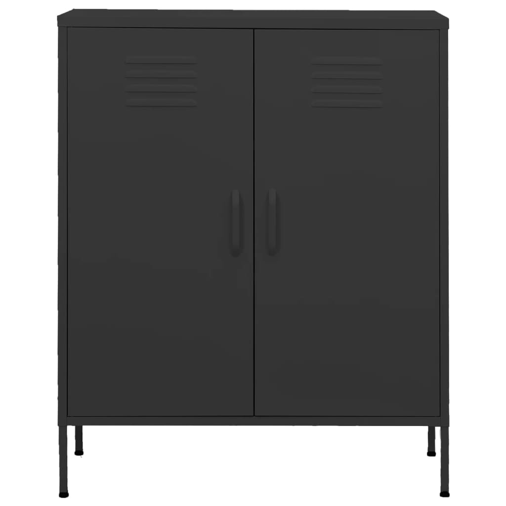 Steel Storage Cabinet Anthracite 31.5x13.8x40