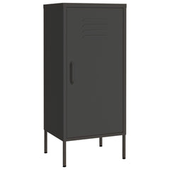 Anthracite Storage Cabinet 16.7x13.8x40 Steel