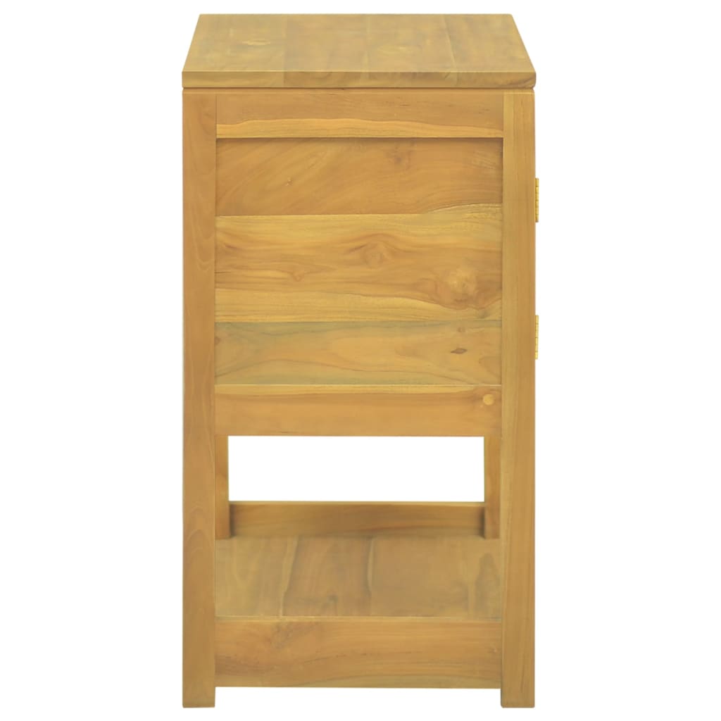 Bathroom Cabinet 23.6x15.7x29.5 Solid Wood Teak