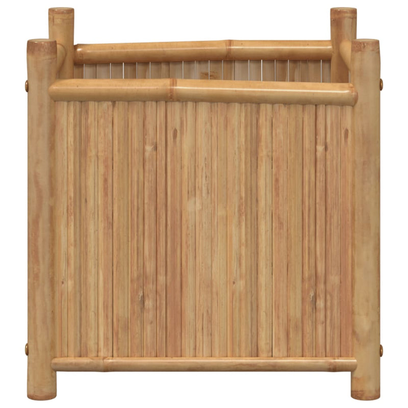 Bamboo Planter 19.7 x 19.7 x 19.7 Inches