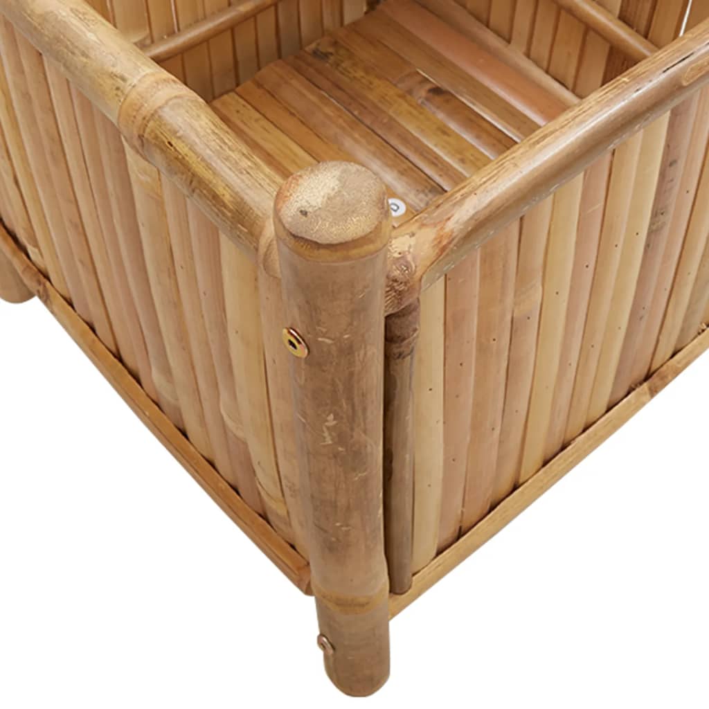 Bamboo Planter 19.7 x 19.7 x 19.7 Inches