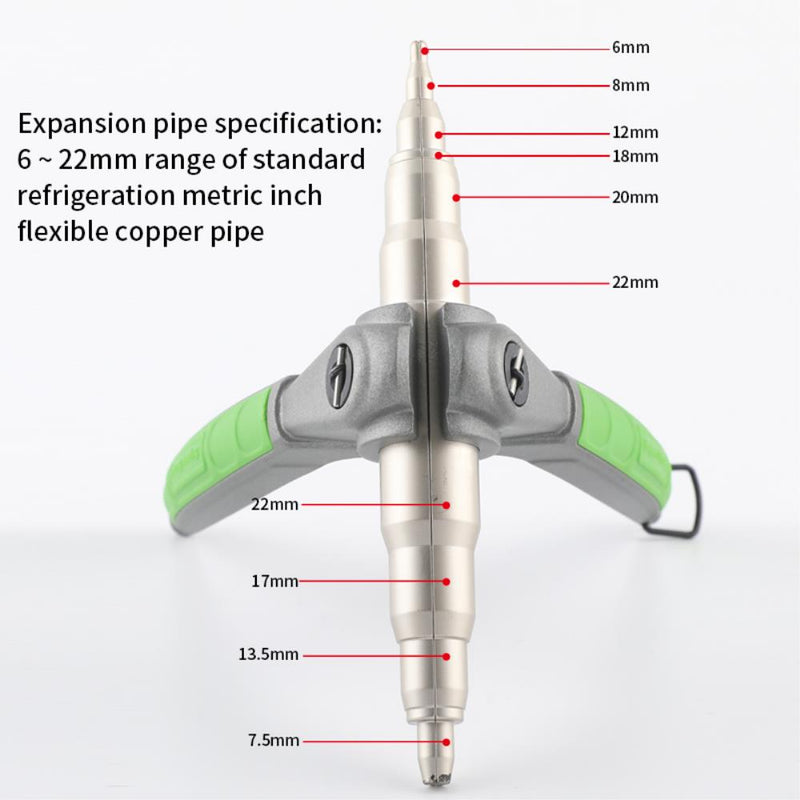 ST-622 Manual Tube Expander Air Conditioner Refrigeration Copper Pipe Expanding Tool