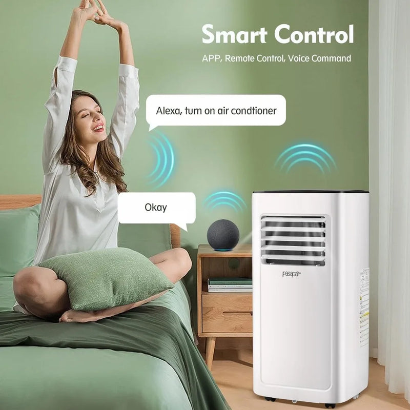 Portable Air Conditioner 10000BTU Wi-Fi Portable AC with Remote App Control 4-in-1 AC Unit for Room