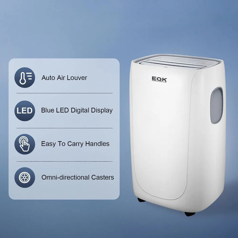 Portable Air Conditioner 8000 BTU with Dehumidifier and Remote Control, AC for Apartment, Bedroom