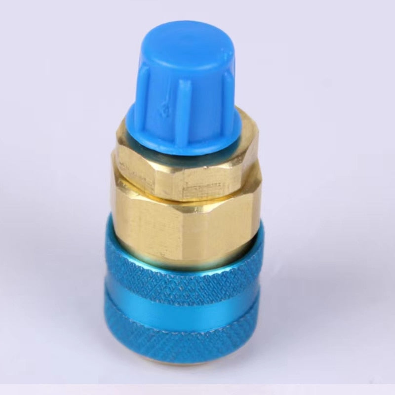 R134A Car Quick Coupler Connector Adapter H/L Manifold Connector Adapters Remover Tool