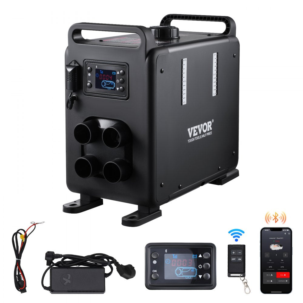 Diesel Air Heater Diesel Heater 12V/24V 8KW Bluetooth APP Control Vehicles