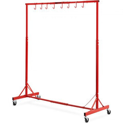 Painting Rack Adjustable Paint Hanger 8 Hooks Auto Body Painting Stand