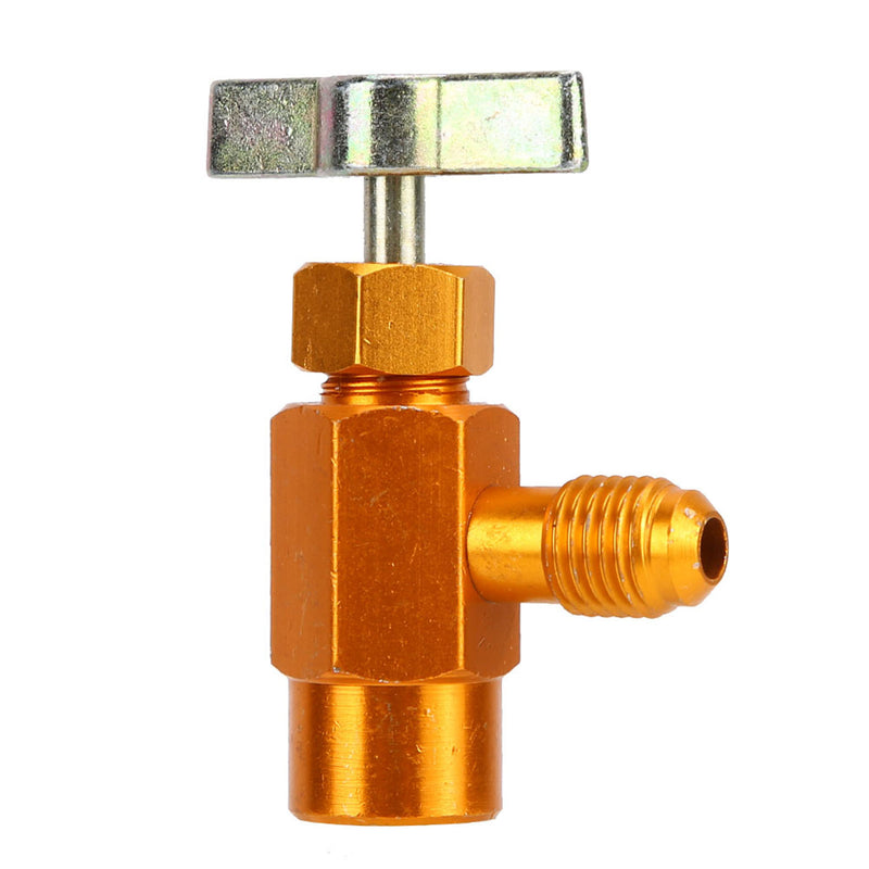 Bottle Opener Valve Tool High Accuracy 1/4 SAE Thread for Refrigerant Bottles 1/2ACME TT12141/2ACME TT1214