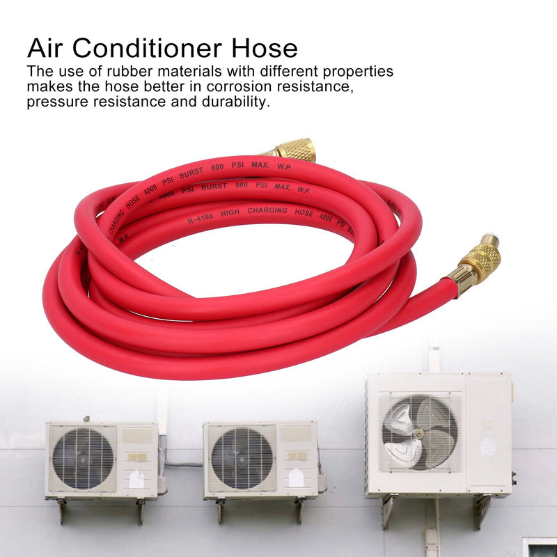 Refrigerant Charging Hose Fluoride Adding Tube Car Air Conditioning Repair Tool Car Accessories(Pour R410 1Pc 3 mètres )