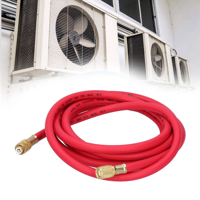 Refrigerant Charging Hose Fluoride Adding Tube Car Air Conditioning Repair Tool Car Accessories(Pour R410 1Pc 3 mètres )