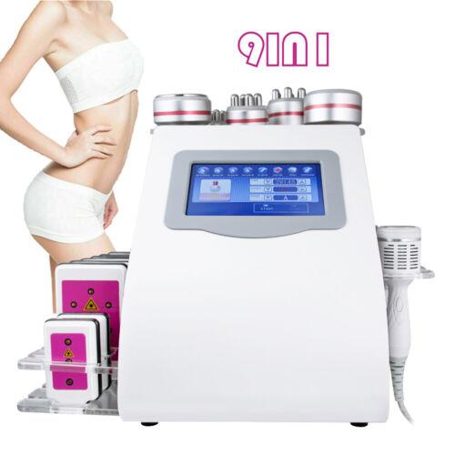 Body Massage Machine Shaping Ultrasonic Care for Home Slimming Machine 9 in1