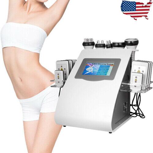 6-in-1 Slimming Machine - Cavitation Ultrasonic Vacuum Body Slimming, Cellulite Reduction, Body Shaping