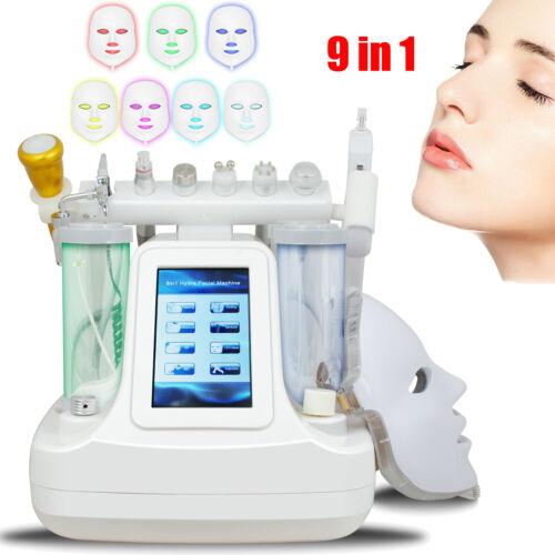 9in1 Hydro Machine Dermabrasion: Deep Cleanse Your Skin for a Spa-Worthy Glow with Oxygen Infusion and Microdermabrasion