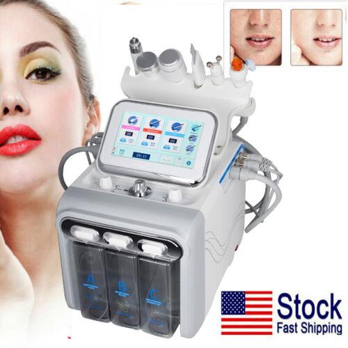 6 in 1 Hydro Dermabrasion Water Peeling & Vacuum Facial Peel - Spa-Quality Rejuvenation