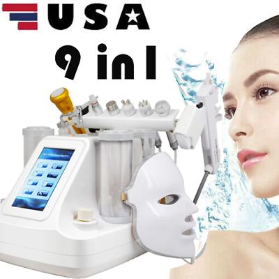 9in1 Hydro Machine Dermabrasion: Deep Cleanse Your Skin for a Spa-Worthy Glow with Oxygen Infusion and Microdermabrasion