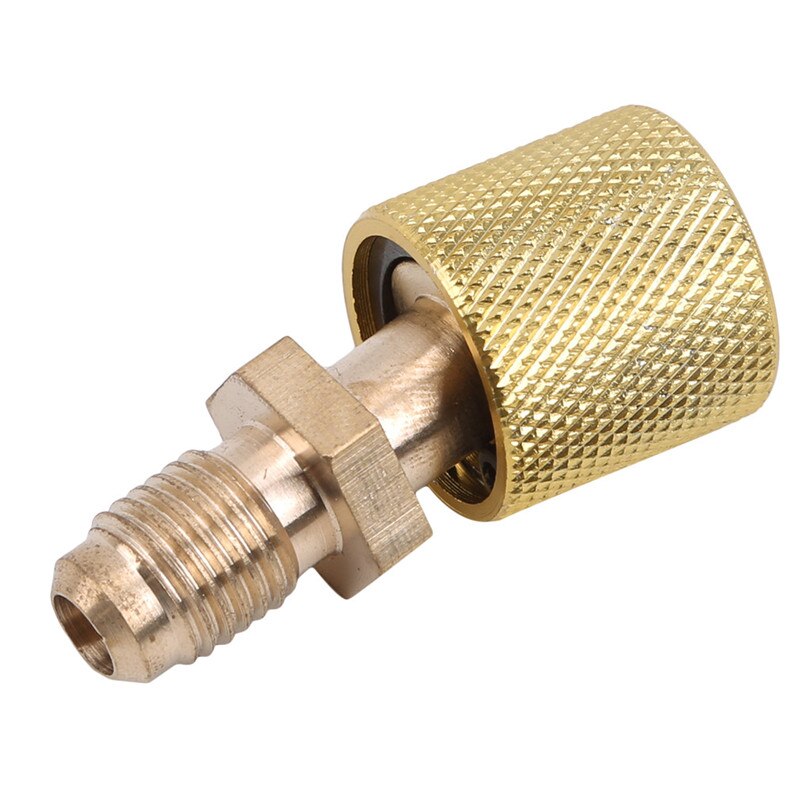 8Pcs Refrigerant Adapter Fluorine Connector Conditioner Connector Car Accessories Parts