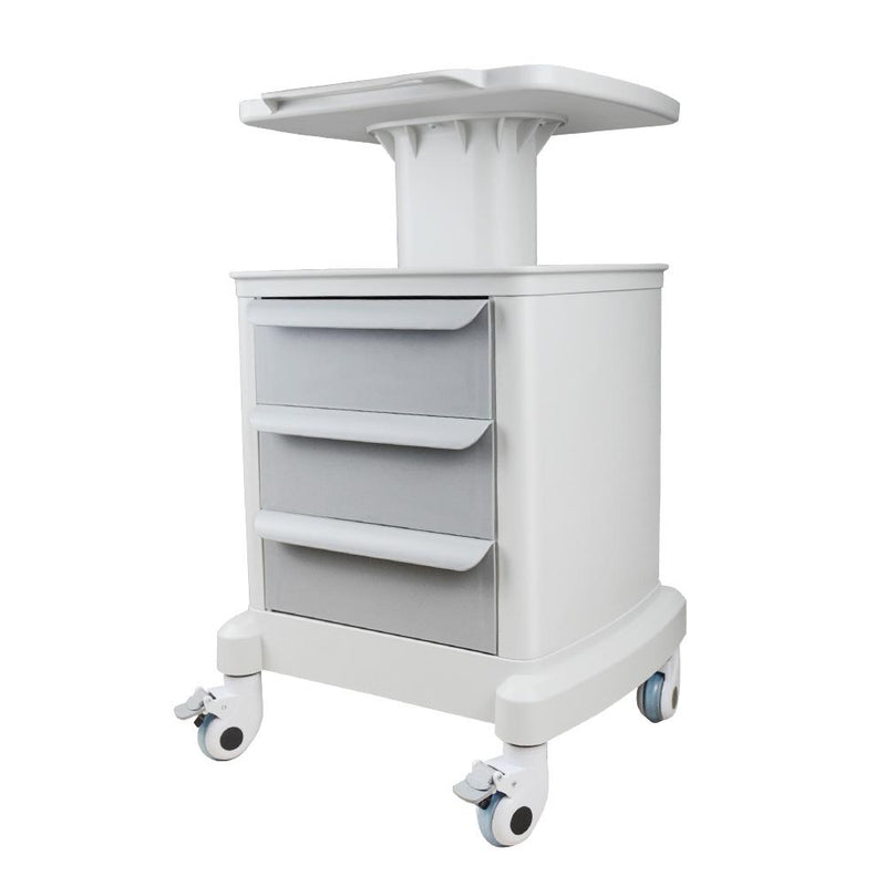 Salon Mobile Cart - 3 Drawers, Mute Wheels and Space-saving Design for Beauty SPA