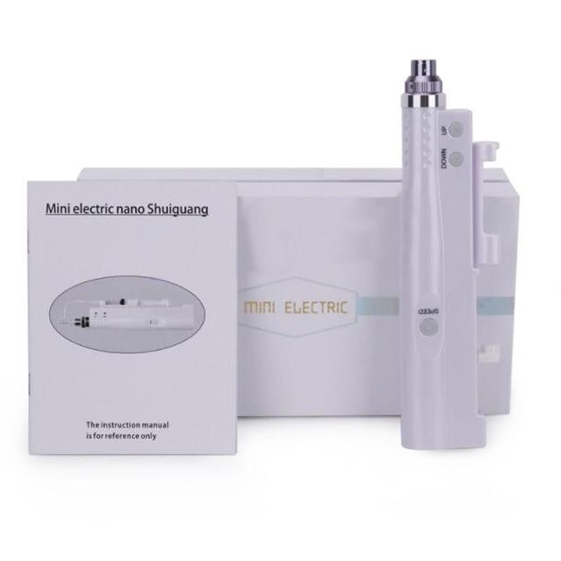 Facial Skin Therapy Beauty Electric Micro Needle Stamp Device