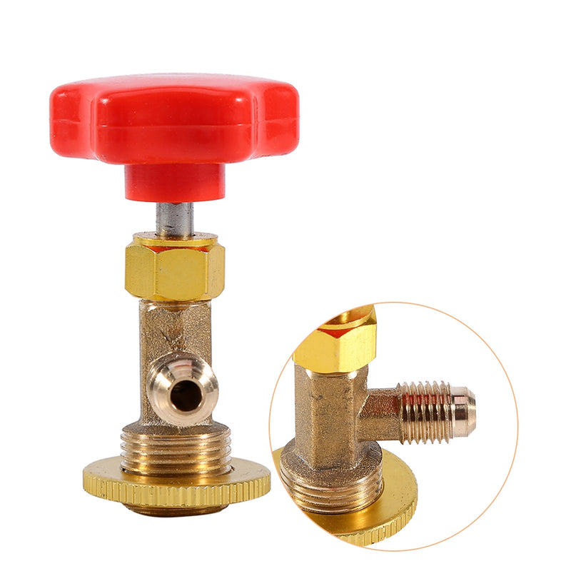 M14/1/4" Auto Air Conditioning Refrigerant Can Tap Valve Bottle Opener for R134a