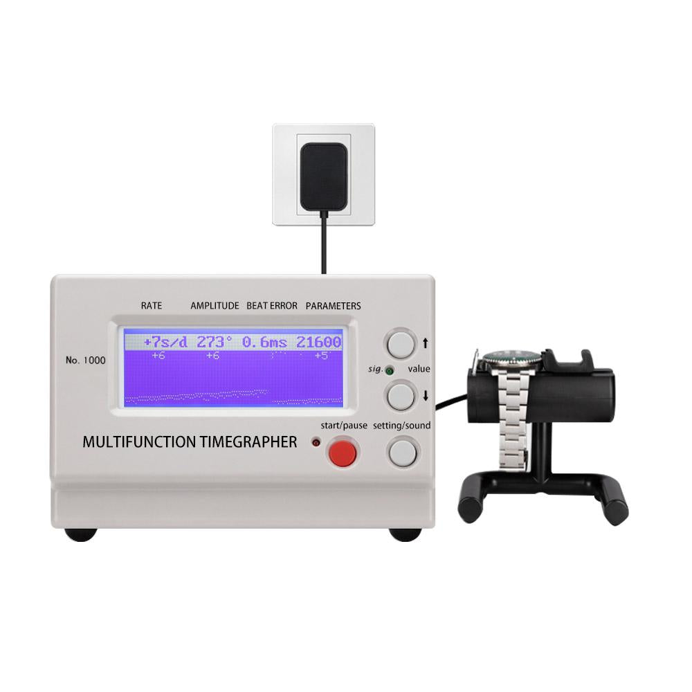 Accurately Calibrate Your Timepiece with Watch Tester Multifunctional Timing Machine - Perfect Tool for Watchmakers and Mechanical Watch Enthusiasts