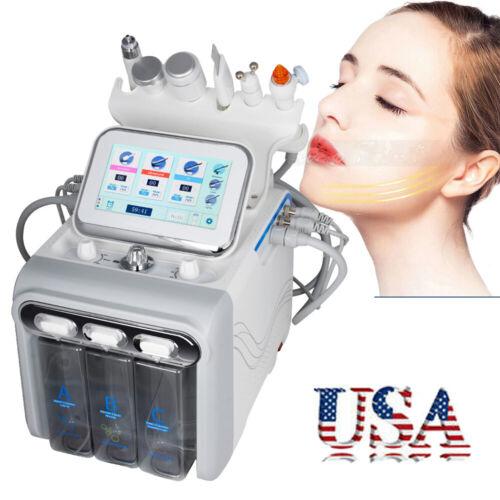 6 in 1 Hydro Dermabrasion Water Peeling & Vacuum Facial Peel - Spa-Quality Rejuvenation