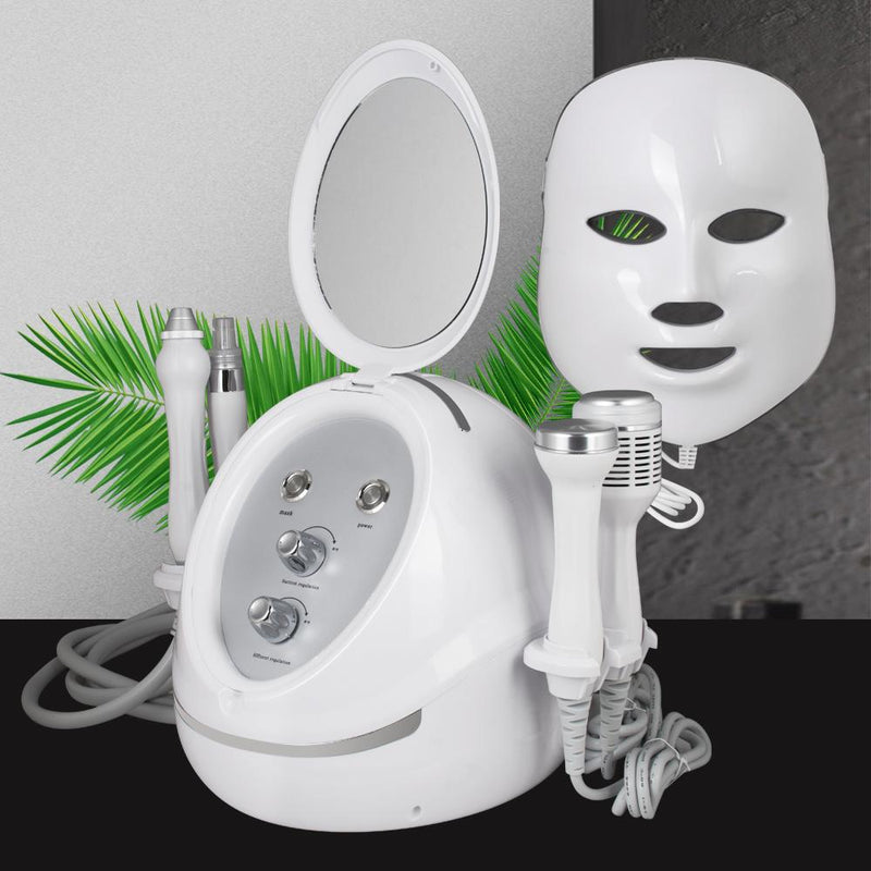 Dermabrasion ABS Ultrasound LED Mask Beauty Machine