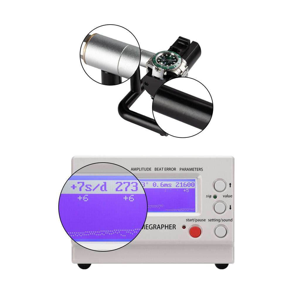 Accurately Calibrate Your Timepiece with Watch Tester Multifunctional Timing Machine - Perfect Tool for Watchmakers and Mechanical Watch Enthusiasts