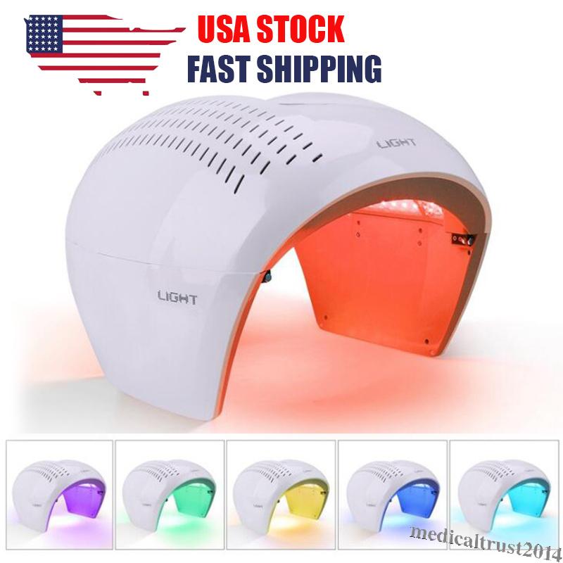 PDT Light Therapy Photon Facial Mask - 7 Colors for Acne Removal, Wrinkle Reduction, and Skin Rejuvenation