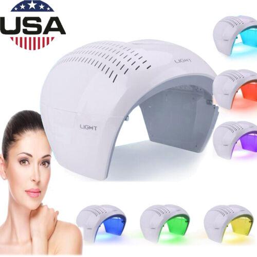 PDT Light Therapy Photon Facial Mask - 7 Colors for Acne Removal, Wrinkle Reduction, and Skin Rejuvenation