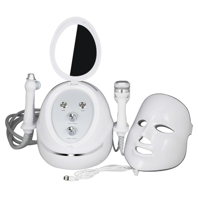 Dermabrasion ABS Ultrasound LED Mask Beauty Machine