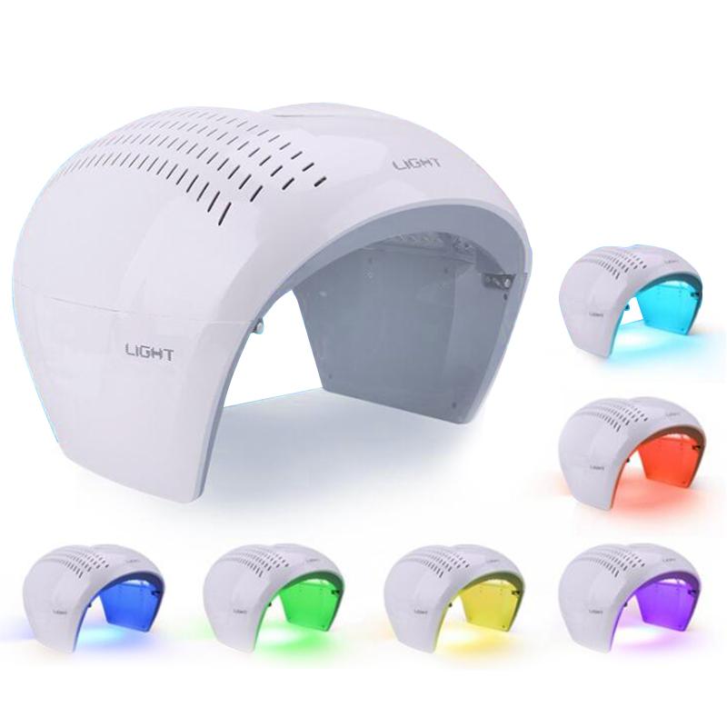 PDT Light Therapy Photon Facial Mask - 7 Colors for Acne Removal, Wrinkle Reduction, and Skin Rejuvenation