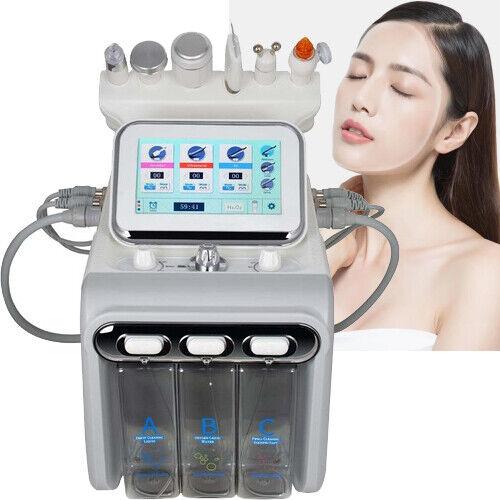 6 in 1 Hydro Dermabrasion Water Peeling & Vacuum Facial Peel - Spa-Quality Rejuvenation