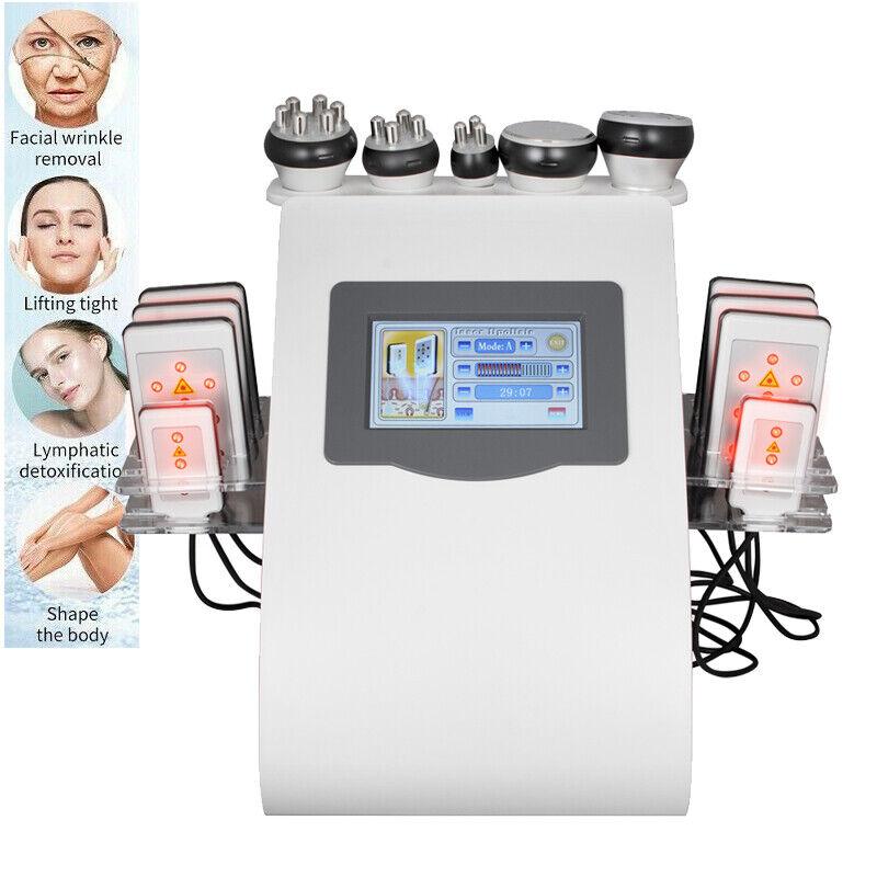 6-in-1 Slimming Machine - Cavitation Ultrasonic Vacuum Body Slimming, Cellulite Reduction, Body Shaping