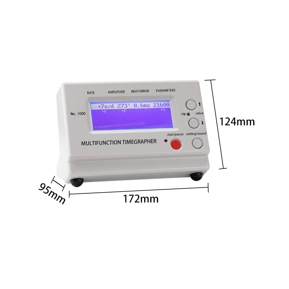 Accurately Calibrate Your Timepiece with Watch Tester Multifunctional Timing Machine - Perfect Tool for Watchmakers and Mechanical Watch Enthusiasts