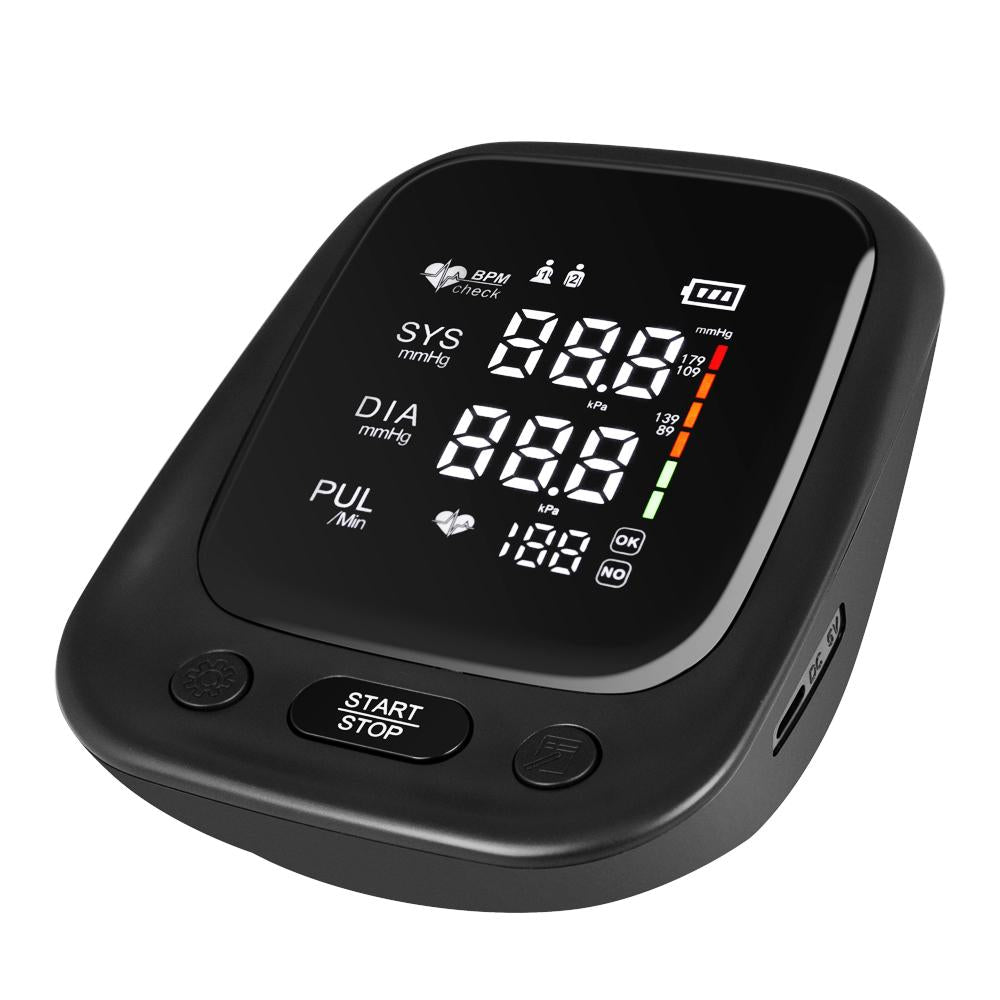 Accurately Monitor Your Blood Pressure with our Electronic Digital Machine - Upper Arm Cuff, 2X90 Memory, and Voice Broadcast for Home Use - Never Miss a Beat